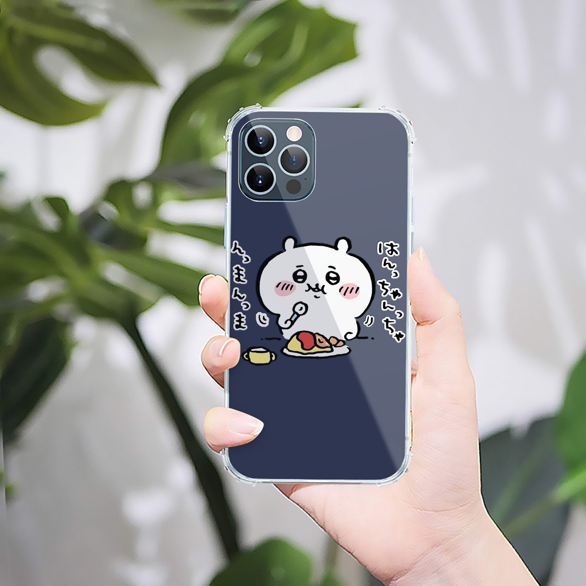 （画像用） ちいかわ ちいかわ Chii-kawa chiikawa 【iPhone 12シリーズ対応】透明スマホケース（クリアソフトケース）